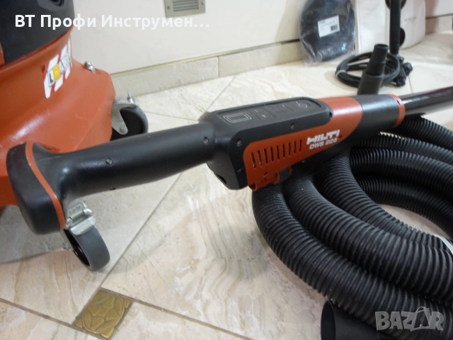 Hilti DWS 225 + VC 20UL - Жираф + прахосмукачка за шлайфане на стени, снимка 3 - Шлайфмашини - 53160140