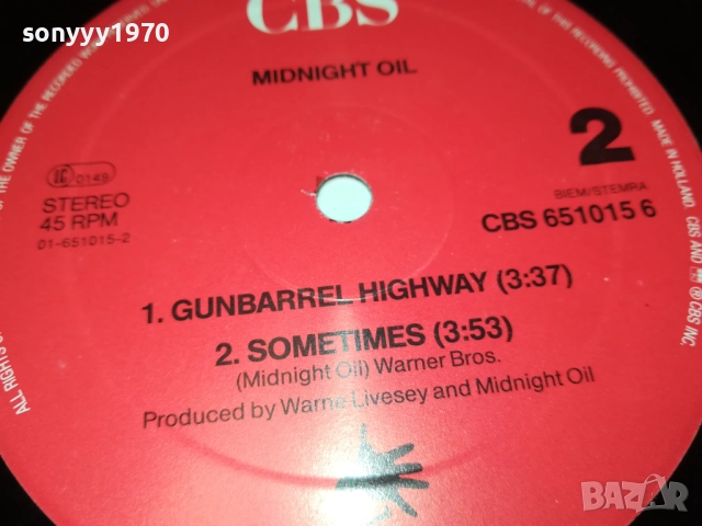 MIDNIGHT OIL-MADE IN HOLLAND-ВНОС ENGLAND 2808251126, снимка 18 - Грамофонни плочи - 51520383