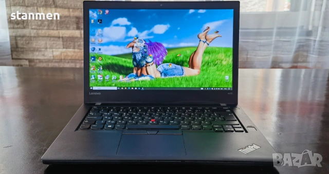 Продавам Гаранционнен Lenovo ThinkPad A475/IPSматFHDсKам/4x2.7ghz/nVme256gb/8gb/AmdRadeon/НоваБат   , снимка 2 - Лаптопи за дома - 53073876