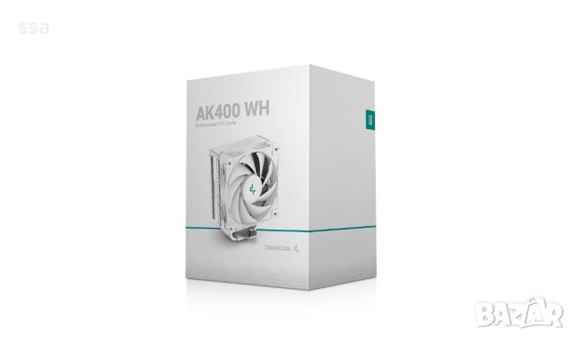  DeepCool охладител CPU Cooler AK400 White - LGA1700/AM5, снимка 10 - Други - 43063193