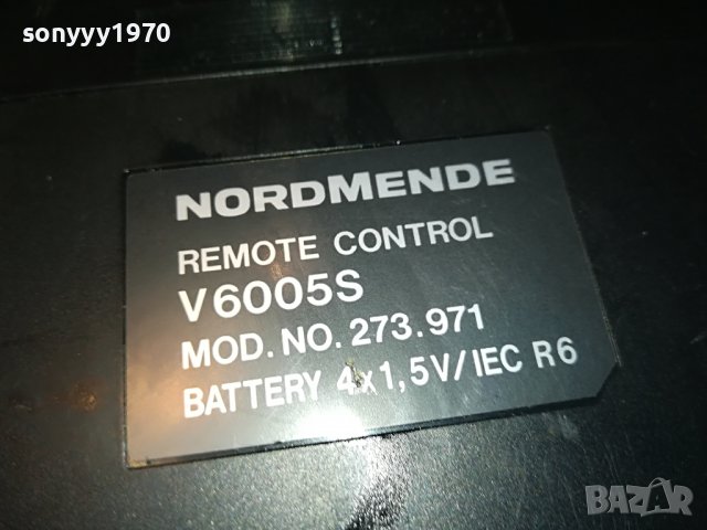 NORDMENDE BIG REMOTE 1009221913, снимка 17 - Дистанционни - 37961427