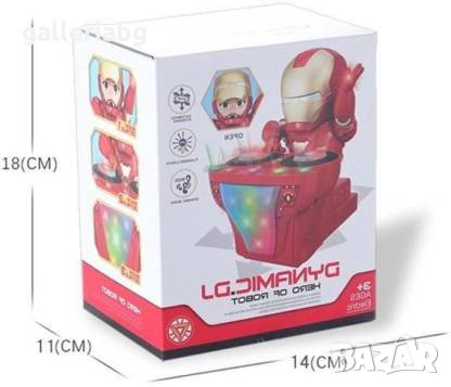 Танцуваща музикална диджей играчка на Железният човек (Iron Man, Marvel), снимка 6 - Музикални играчки - 34905055