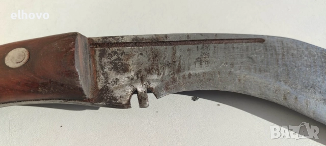 Стар нож кукри#1, снимка 4 - Антикварни и старинни предмети - 52811100