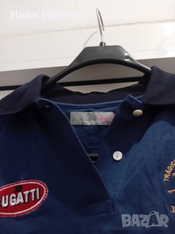 Оригинална фланелка La Martina x Bugatti, снимка 6 - Тениски - 51656559