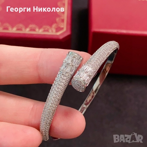 Дамска гривна Картие , снимка 3 - Гривни - 52683089