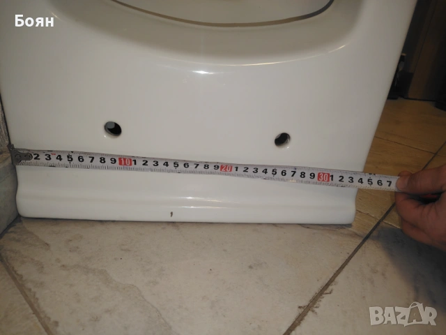  Тоалетна чиния конзолна Serel hygiene, снимка 10 - Чинии - 53347560