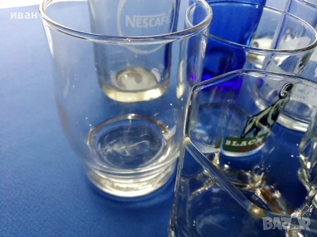 Лот стъклени чаши 10бр., снимка 8 - Чаши - 49599086