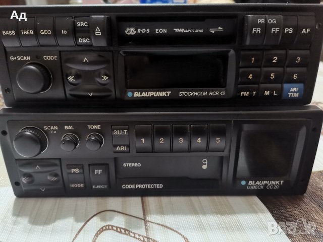 2бр.автокасетофона Blaupunkt , снимка 2 - Аксесоари и консумативи - 43036524