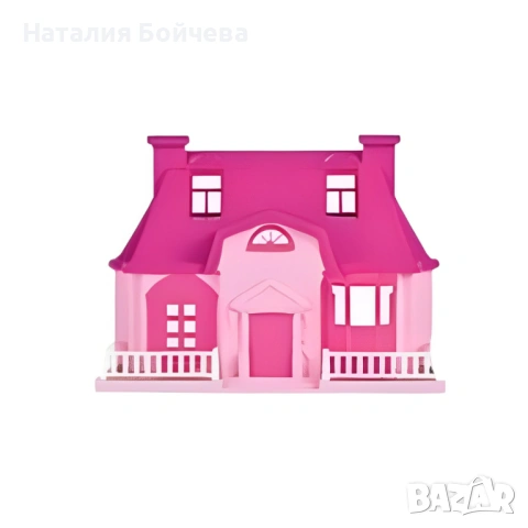 Комплект къщичка с каляска, конче и фигурки, снимка 5 - Играчки за стая - 53381774