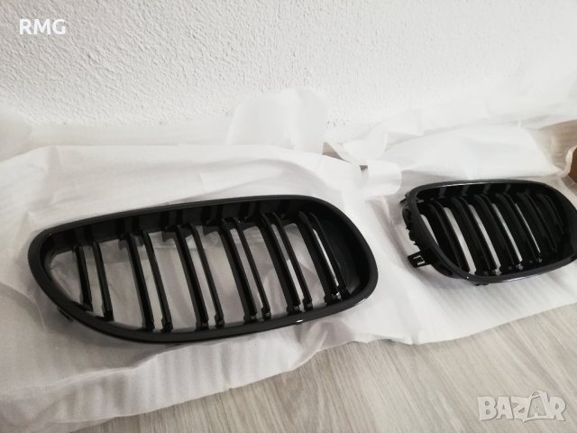 Решетки (бъбреци) за BMW E60 M-визия двойни, черен пиано лак, taiwan 
