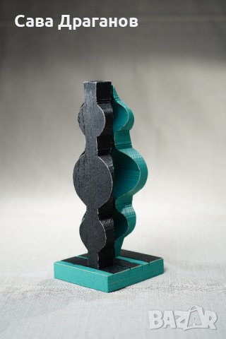 Малка пластика от дърво "Две към едно", снимка 13 - Други - 40359596