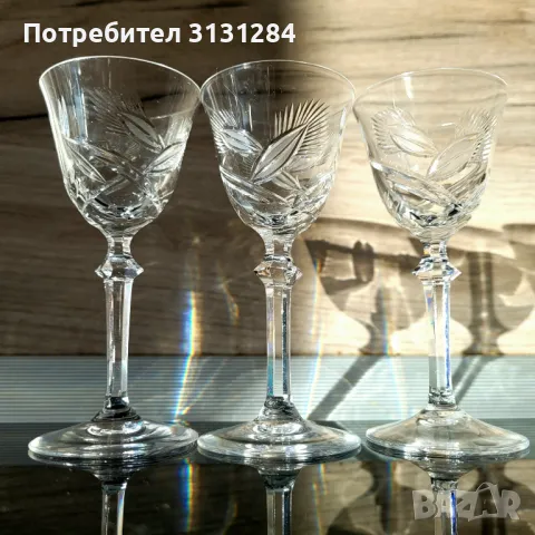 Nachtmann винтиж кристални чаши за ракия, ликер..  Германия