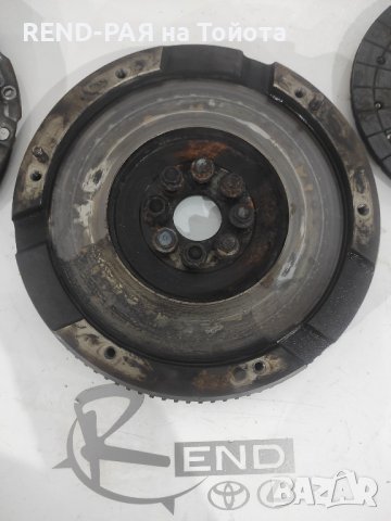 Комплект твърд маховик със притискател и феродо Corolla Verso 2001-2003 1CD , снимка 3 - Части - 44083933