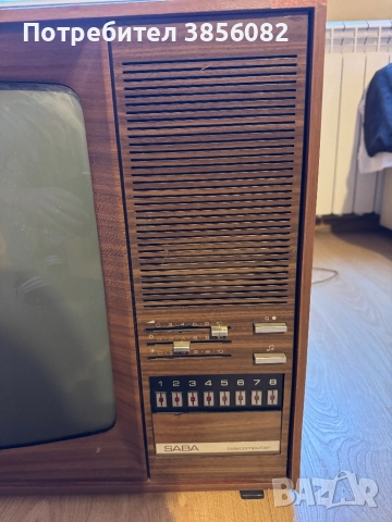 Продавам винтидж немски телевизор SABA T 258, 15 инча/38см./, снимка 2 - Телевизори - 52787444