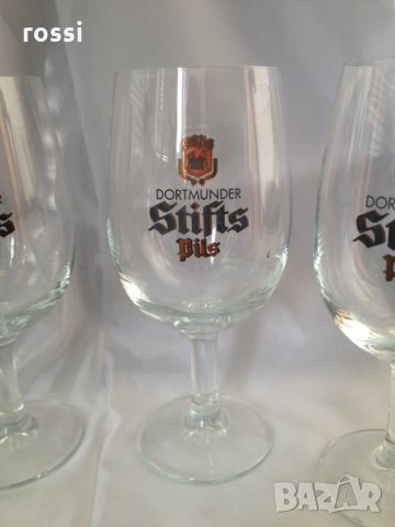 "STIFTS Pils" Старинни немски чаши за бира 0,4 l чаша, снимка 4 - Колекции - 26694977
