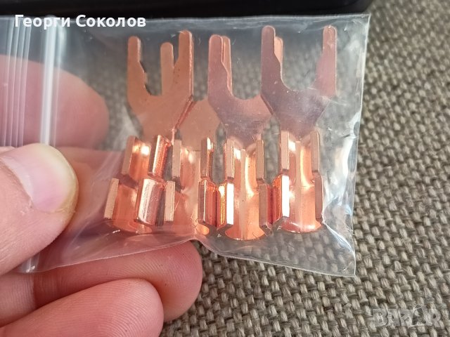 100% Cu медни вилици за тонколони, снимка 2 - Тонколони - 40794577