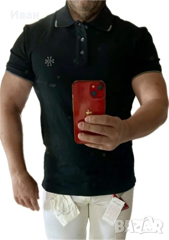 Polo тениска с яка “ Jacob Cohen”, снимка 4 - Тениски - 50713207