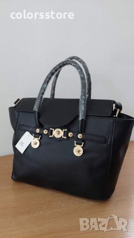Черна чанта Versace  код Br33, снимка 3 - Чанти - 39963552