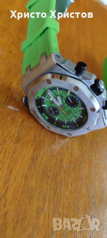 Мъжки луксозен часовник Audemars Piguet  Royal Oak Offshore Diver Chronograph 42, снимка 16 - Мъжки - 40046828