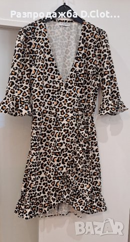 леопардова/тигрова рокля XS, снимка 11 - Рокли - 43380599