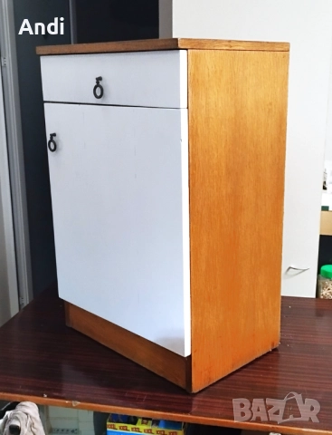 Шкаф с чекмедже врата и рафт  50/36/75см Ретро модел, снимка 2 - Шкафове - 52798250