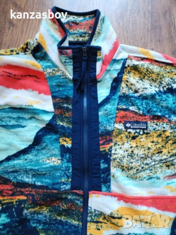 Columbia Polar Back Bowl - мъжко поларено горнище Л, снимка 3 - Спортни дрехи, екипи - 52108765