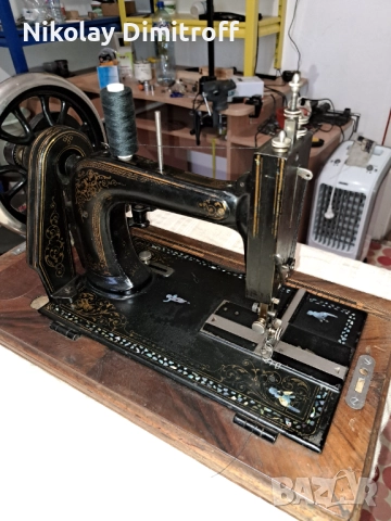 Стари шевни колекционерски машини от преди 1900год., снимка 9 - Други машини и части - 51440214