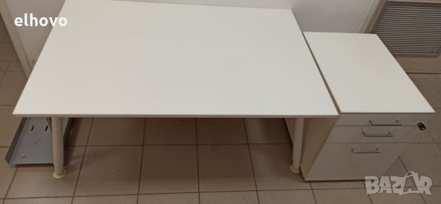 Маса и шкаф за офис IKEA, снимка 7 - Маси - 32952961