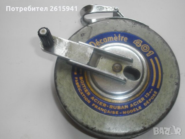 10 Метра-Френска Ролетка-Mabo-ф85мм-Професионална-Метална изцяло, снимка 1