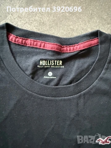Мъжка тениска Hollister, снимка 2 - Тениски - 50681597