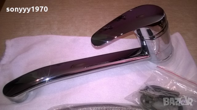 СМЕСИТЕЛ ЗА ПЛОТ ЗА МИВКА ЗА КУХНЯ ИЛИ ДР С ОТВОР, снимка 6 - Смесители - 27418911