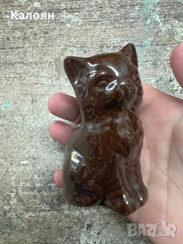 Керамична котка българска соц