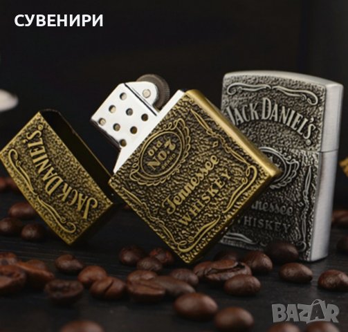 Бензинова запалка Джак Даниелс , снимка 3 - Запалки - 39306020