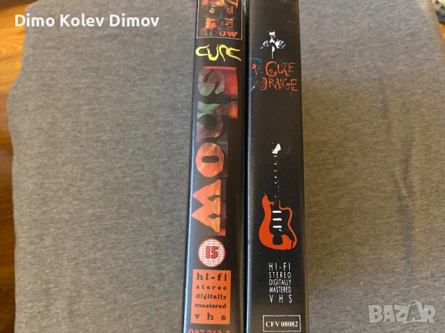 The Cure VHS Видео Касети Оригинали, снимка 3 - Други музикални жанрове - 53404533