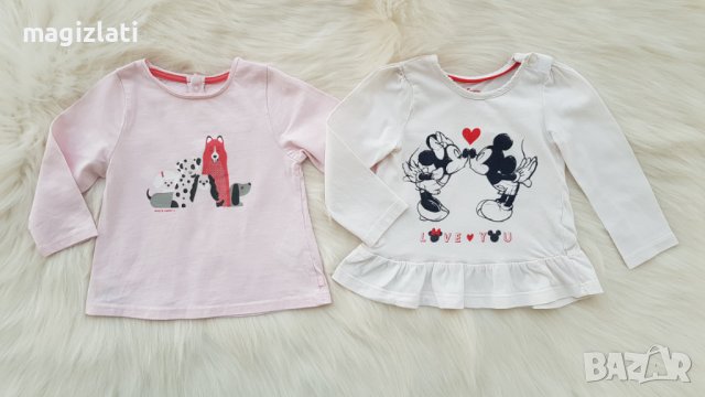 Бебешки блузи 6-9 месеца, снимка 6 - Бебешки блузки - 38019994