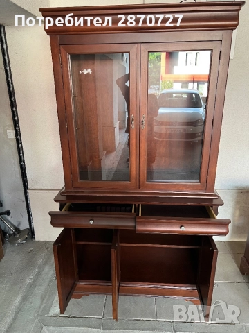 Салонен бюфет (витрина ) DREXEL HERITAGE Louis Philippe Collection, снимка 4 - Секции и витрини - 52074375