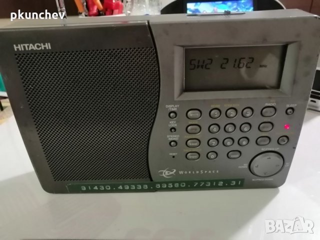 Радиоприемник HITACHI WORLD SPACE KH-WS1, снимка 3 - Радиокасетофони, транзистори - 27551119