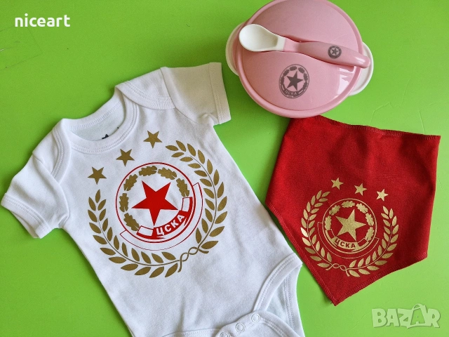 Бебешко боди на ЦСКА, снимка 12 - Бодита за бебе - 53446284