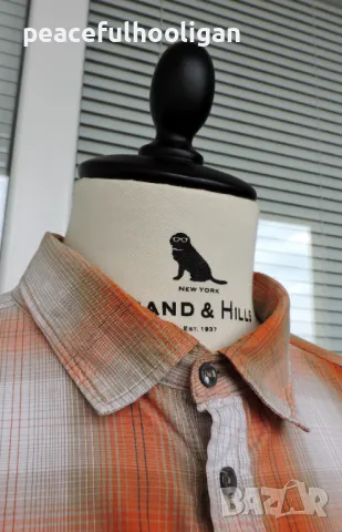 Jack Wolfskin  Outdoor - мъжка карирана риза за спорт туризъм и планина размер XL , снимка 5 - Ризи - 49782155