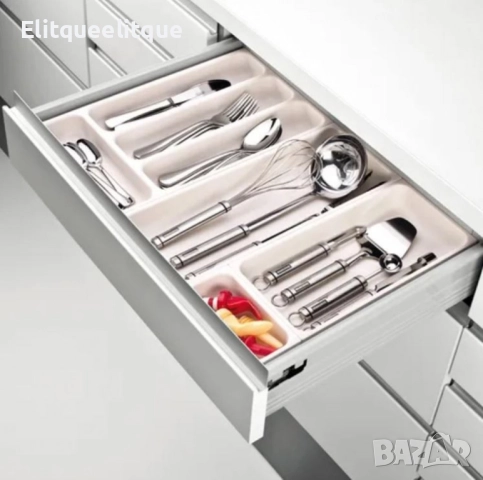 Разпределител за прибори Tescoma FlexiSPACE – Идеален ред във всяко чекмедже