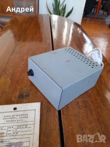 Стар УПСП СХЕ 283.680.007 220В, снимка 4 - Антикварни и старинни предмети - 35254125