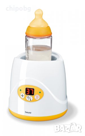Нагревател за бутилки, Beurer BY 52 Baby food and bottle warwmer, 2-in-1 warms up food and keeps it , снимка 2 - Прибори, съдове, шишета и биберони - 38475689