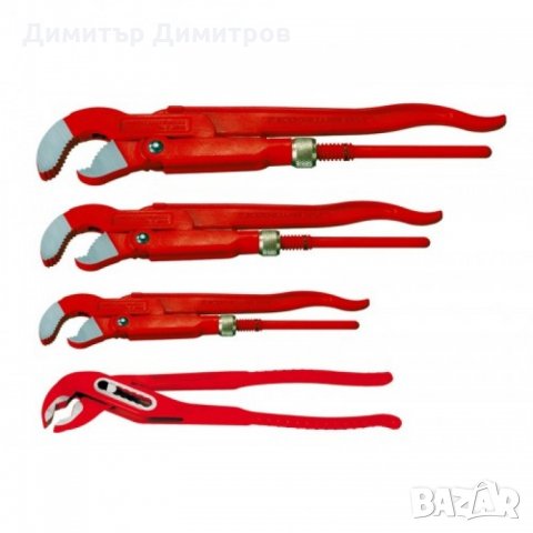 Тръбен ключ на Force / Gedore red 1'' - 3'', снимка 3 - ВИК - 29069971