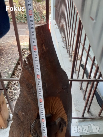 Уникална стара авторска дърворезба за стена - кон -подписана, снимка 5 - Антикварни и старинни предмети - 52617239