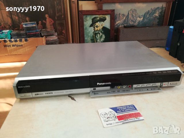 PANASONIC HDD//DVD RECORDER-ВНОС SWISS 2711231716, снимка 4 - Плейъри, домашно кино, прожектори - 43169429