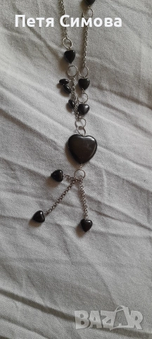 сребърно колие , снимка 2 - Колиета, медальони, синджири - 52834728