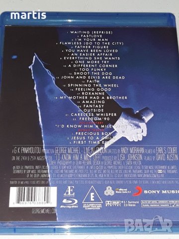 Blu-Ray Kолекция GEORGE MICHAEL , снимка 3 - Други музикални жанрове - 34749787