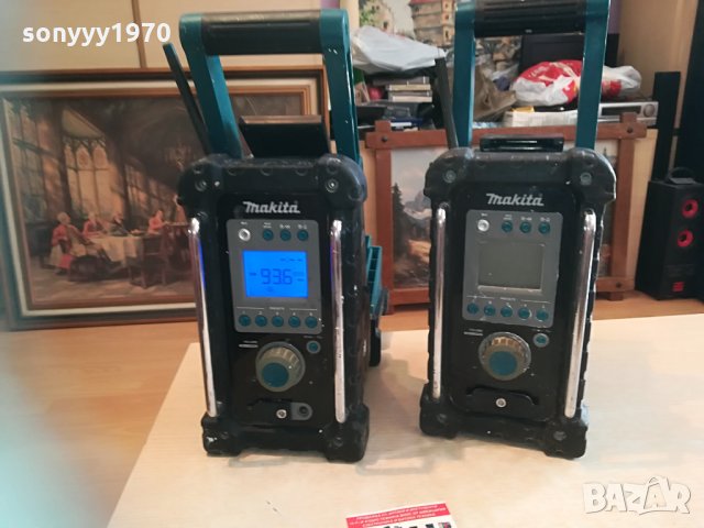 makita profi-СТРОИТЕЛНО РАДИО без батерия 0105211438, снимка 5 - Радиокасетофони, транзистори - 32734993