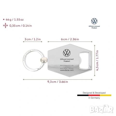 Ключодържател VW GTI, снимка 5 - Аксесоари и консумативи - 53331339