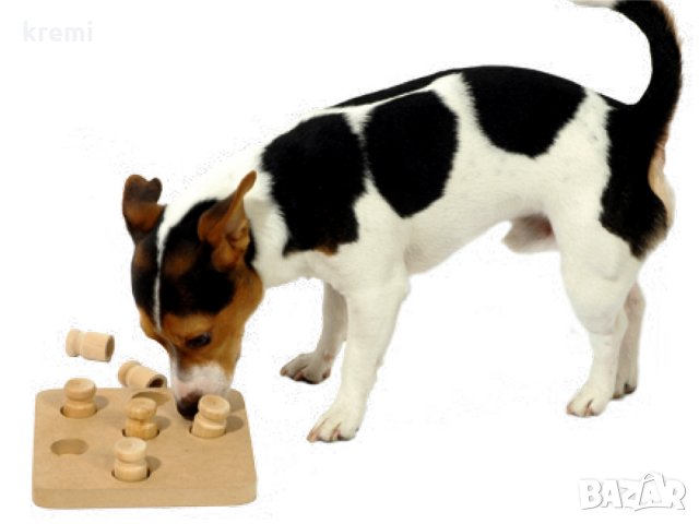 НОВИ! Кучешка дъска играчка за интелект от дърво , снимка 3 - За кучета - 29047964